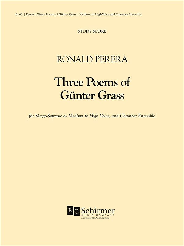 Three Poems of Gunter Grass Cover