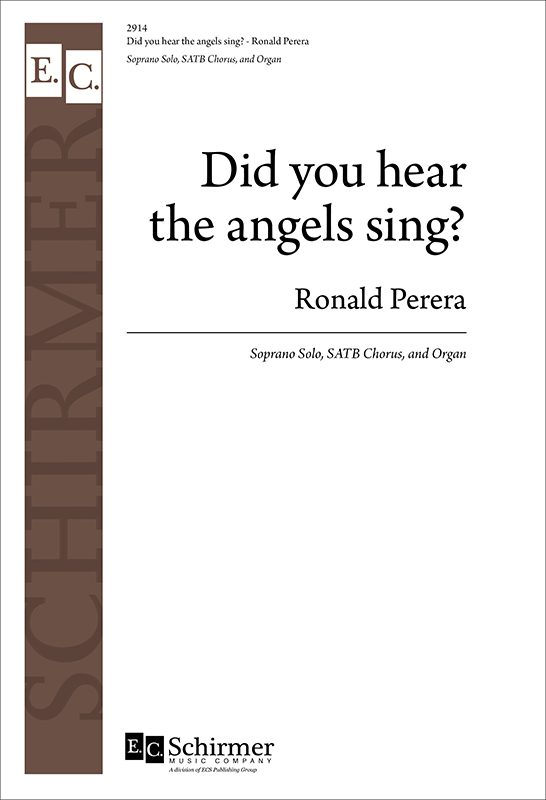 Did you head the angels sing? Cover
