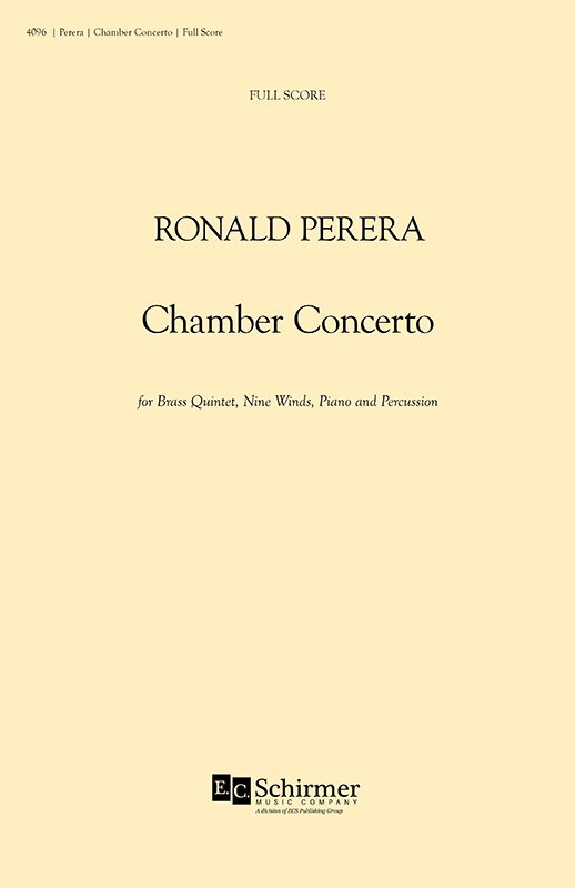 Chamber Concerto Cover